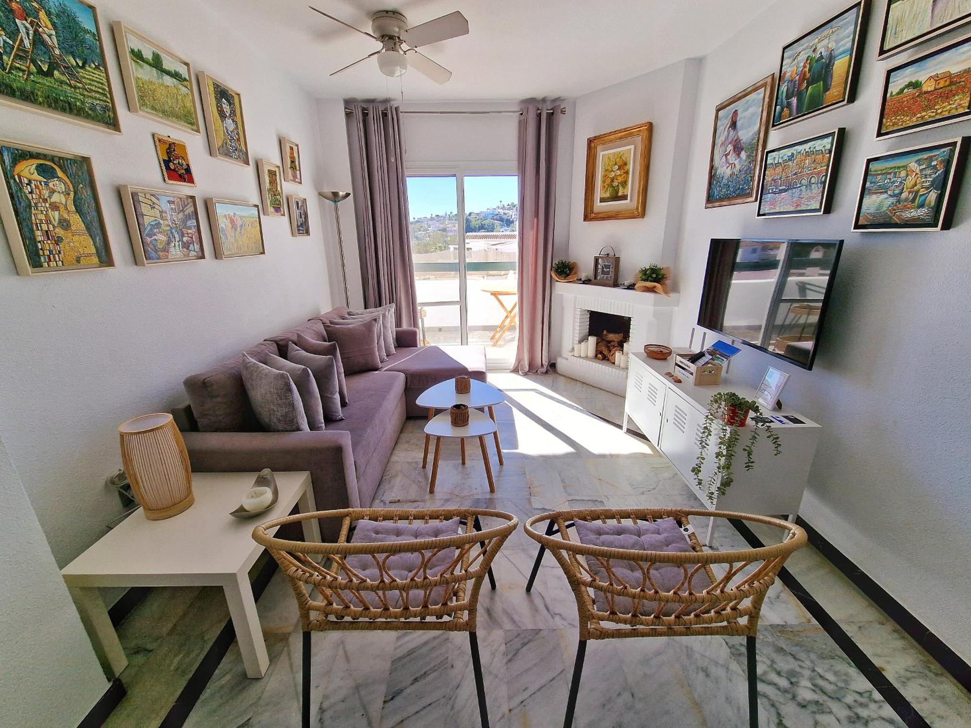 Hermoso Piso En La Cala De Mijas Con Vistas Al Mar Екстер'єр фото